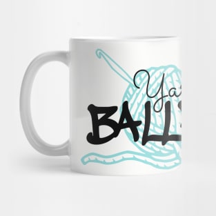 Yarn Baller, Crochet Mug